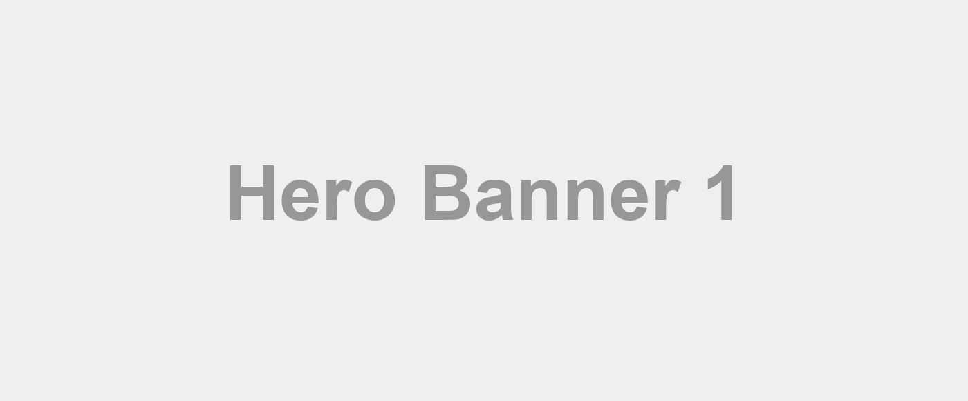 Hero banner one